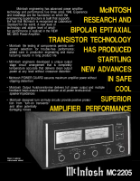 McIntosh MC-2205 - Brochure 